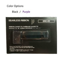 블랙 퍼플 택시 리본 카트리지 테이프 ERC-05 엡손 M150 M-150II EC7000 II, 03 10 pcs Purple