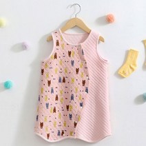 DIY 옷 만들기 패턴 - Vest(아동 수면조끼)