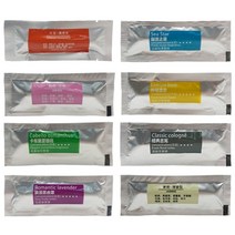 8pcs 자동차 스타일링 공기 청정기 자동차 향수에 향미료 자동차 향수 액세서리에 대 한 자동차 공기 청정기, 1x8 맛