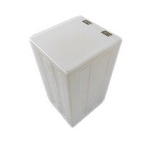 물탱크 200L 물통 말통 급수 우수통 캠핑 대용량 물병 야외 휴대용 워터, E. 200L-L 소형 플립 커버