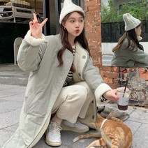 코코블랑 / 앤디 리버시블 롱야상