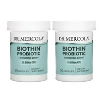 닥터머콜라 락토바실러스가세리 비오틴 프로바이오틱 유산균 100억CFU 30정, 2개