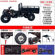 사륜 4륜 산악 비치 해변 오프로드 바이크 오토바이 250cc300cc350cc360cc, A, 단일사이즈