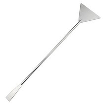 LILYS PET 스테인리스 스틸 수족관 탱크 수생 식물 도구 세트 (직선 가위), Substrate Spatula