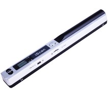 iscan 펜 스캐너 900DPI A4 미니 휴대용 핸디, 실버+8G 카드