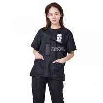 강아지 애묘 미용 카페 앞치마 가운 미용샵 털정리 샵창업, L, 슈나우저 상의