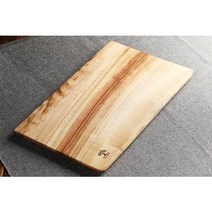 [뉴그린] 캄포원목 트레이 소 (350*125*22) 플레이팅용 도마 나무도마 김치도마