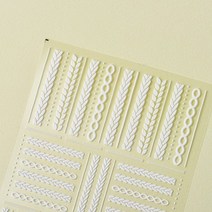 [고네일] 토모니 엠보니트스티커 914 / 엠보네일 니트네일 네일스티커 겨울네일