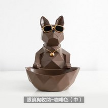 특이하고 예쁜 북유럽 인테리어 행운의 고양이 열쇠 보관 소품 장식 집들이 결혼 생일 입학 졸업 원룸 선물, 19013 브라운