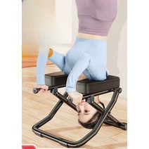 물구나무서기 의자 거꾸리 요가체어 운동기구, 블랙