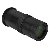 일본배송 8X-100X C마운트 렌즈 25mm줌 조정 가능한 배율 CCD공업용 현미경 카메라 확대 렌즈:DIY·공구