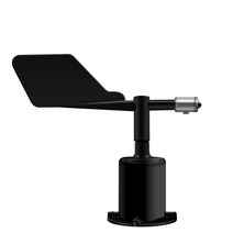 풍향계 풍속 센서 측정기 바람 방향 야외 기상 관측기, 폴리카본0-10V-8 방위각