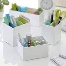 정리대 문구 (일본직수입)다용도 수납함 데스크 정리, 리드2, 클리어