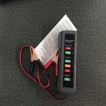 미니 자동차 배터리 테스터 디지털 발전기 6 LED 조명 디스플레이 진단 도구 자동 12V 1 10 개, 1.BM310 1pc