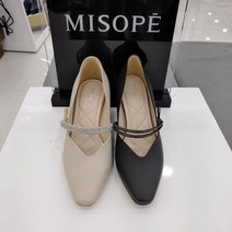미소페 여성 메리제인 스트랩 펌프스 구두 (6cm) 112131011