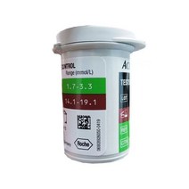 Accu Chek 포도당 테스트 스트립 및 랜싯 세트 모니터 혈당 측정기 키트, 03 50pcs