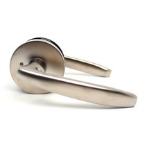 문고리 01 레바문손잡이 버튼형 방문손잡이, 1개