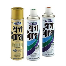 [일신케미칼] 락카 스프레이 IS-2001 420ml, 무광백색, 1개