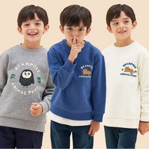 [BEANPOLE KIDS] 22FW 프린팅 기모 스웻셔츠 (3종 택1)