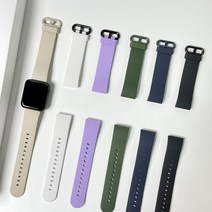 anybox 샤오미 레드미 미워치 라이트2 실리콘 스트랩, 화이트