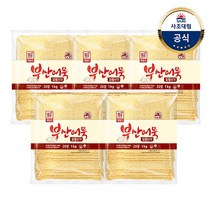 [사조대림] [대림냉장] 알뜰어묵 사각 1000g x5개 /냉장어묵/대용량, 5개