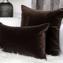 다양한 컬러 순면 베개 모델하우스 쇼파 허리 등쿠션 대형쿠션, C06-커피색(배관 없음크기 의미 만 대응