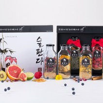 술판다 고급붓글씨 담금주 키트 2구 선물세트 (500ml x 2), 2병, 국화주+장미주