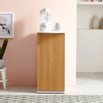 일송가구 스마트 정수기 받침대 350 조리대/하부장, 오크