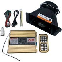 싸이렌 앰프 100W 차량용 혼스피커 자동차 사이렌 사이렌 경적 자동차 확성기 무선 12v24v200 400 도로 선전 경적, 스퀘어 마우스 스피커가 있는 300와트, 단일 스피커, 만능인