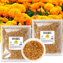 순수 100% 프리미엄 메리골드 꽃잎 차 마리골드 꽃차 티 루테인 재아잔틴 매리골드 금잔화 Marigold, 2팩, 250g