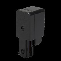 [CL7] RACEWAY용 레일부속 전원+마감(블랙)