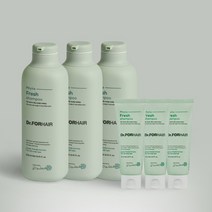[닥터포헤어] 피토프레시 지성 샴푸 500mlx3+70mlx3, 1세트