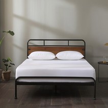지누스 산타페 하이브리드 침대 프레임 (퀸), 퀸