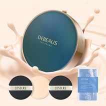 디뷰스 톤 업 라이트베이지 인텐시브 에너제닉 비비쿠션 컴플리트(본품15g+리필15g+퍼프3개)+피토메르 팩1장, 1개, 라이트 베이지