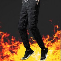 패딩 바지 겨울 기모 팬츠 배달 라이딩 작업 솜바지 방한