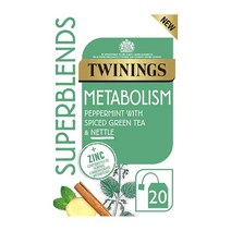 Twinings 트위닝스 슈퍼블렌즈 메타볼리즘 20티백 5팩