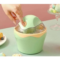 소프트 아이스크림 젤라또 만드는 기계 제조기 메이커, 아보카도 그린
