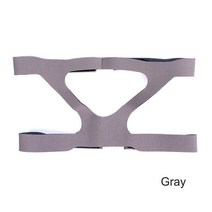 양압기 코골이 수면마스크 코밴드 입막음테이프 CPAP 헤드 기어 Cpap 기계 환풍기 교체 밴드 수면 무호흡, Gray