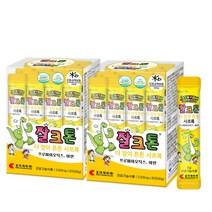 잘크톤 사르륵 유아 장 건강 유산균 스틱형 프로바이오틱스 30포 x 2통, 60g, 2개