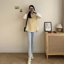 패션마켓12 gvt485k11b 조끼 베스트 부클베스트 옆