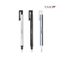 TOMBOW 톰보 모노 제로 샤프식 지우개 라운드형, 블랙, 2개