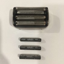 kemei km-8150 전기 수염 트리머 면도기 헤드용 면도날 4날 미용사 액세서리, 잎