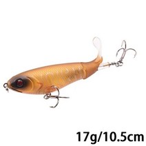 바다 루어 낚시대 미끼 세트 웜 야광 농어 숭어 민물 루어미끼 Goture 와퍼 포퍼 10 cm/11 cm/14 cm 탑워터 낚시 Blowups 파이크 베이트 회전 테일 태클 크랭, D3