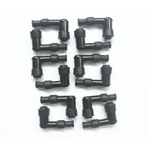 바이크롱부츠 오토바이 점화 플러그 캡 고무 부츠 포함 혼다 70 90 도 125 160CC ATV 개/로트, 한개옵션0