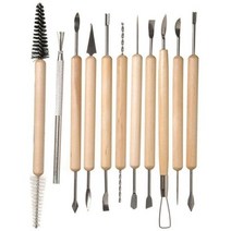 도자기공구 도자기물레 도예용품 조소 조형 11 개 DIY 도구 폴리머 클레이 커터 조각 공예 세라믹 몰드