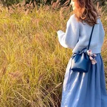 시연 가을 겨울 숏 니트 스웨터 가디건 탑 재킷