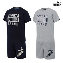 [PUMA] NEW 푸마키즈 주니어 UV차단 데일리 반팔상하복 2종세트 택1