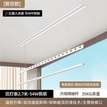 자동 미니 스텐 베란다 행주 대형 샤오미 iot 전동 건조대 스마트 리모컨 승강 발코니 가정용 히든 매립형 건, 대, 08 싱글 샷27쌀특허 업그레이드 피봉미카엘