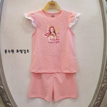로엠걸즈 [2021년 여름] 시즌오프 30% [20 300] 쥬쥬 요루지 반팔 상하세트_동수원