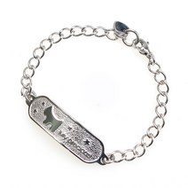 미아방지팔찌 써지컬스틸 실버톤, 팔찌:실버톤+태양, 볼